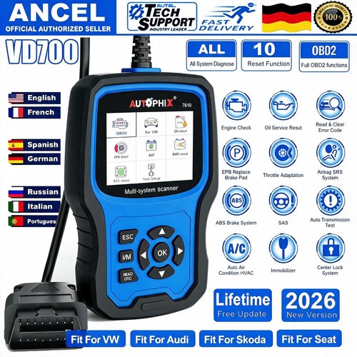 Ancel vd700 vd500 fit für - ancel, vd700/vd500