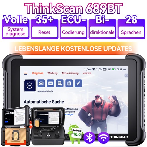 Thinkscan 689bt obd2 - thinkscan,