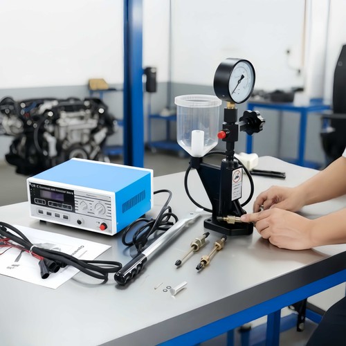 Common rail injector tester - rail,